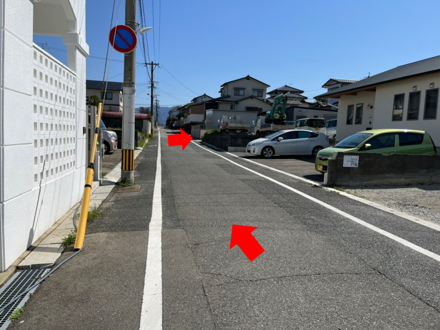 大野城整体サロン結びの駐車場案内
